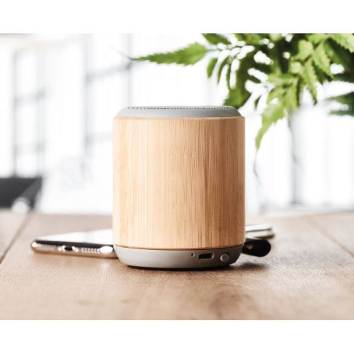 Wireless speaker bamboo - Image 2